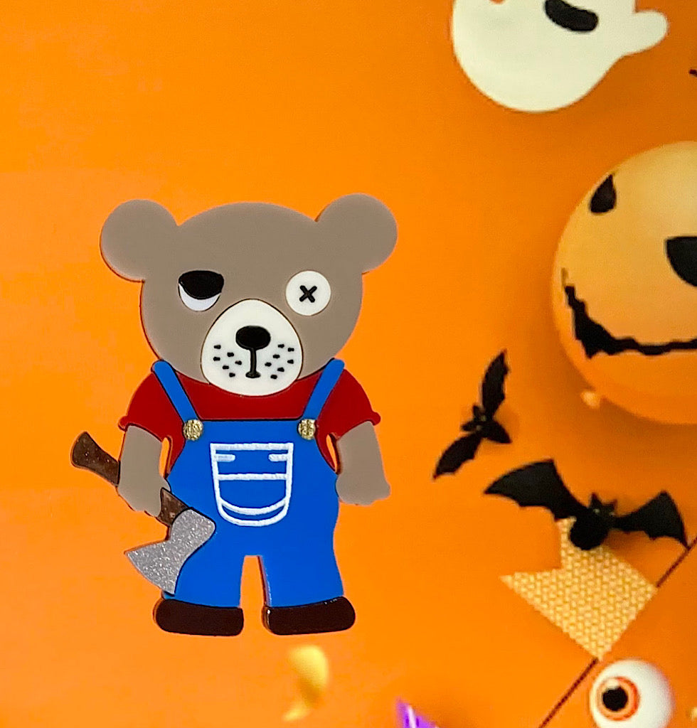 Bob the Bear Brooch