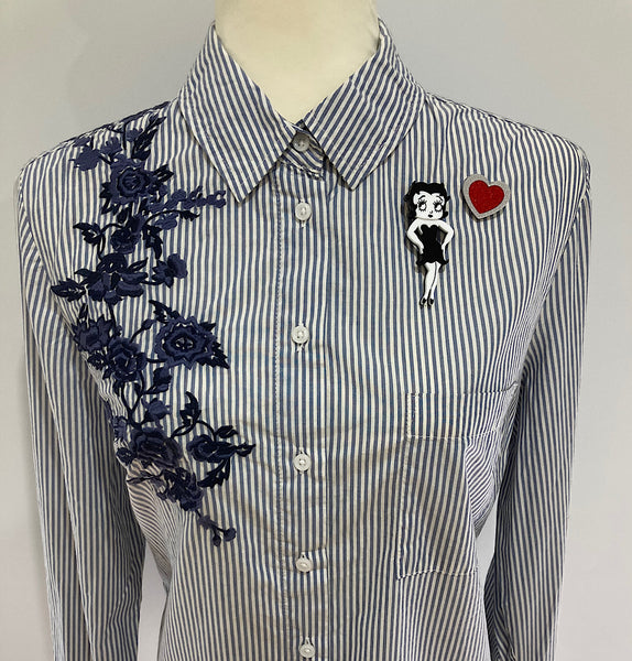 Monochrome Moxie Brooch Set