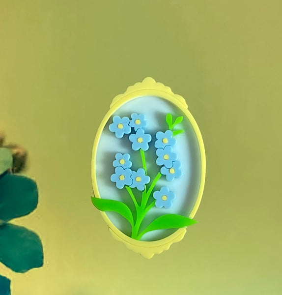 Forget-Me-Not Brooch