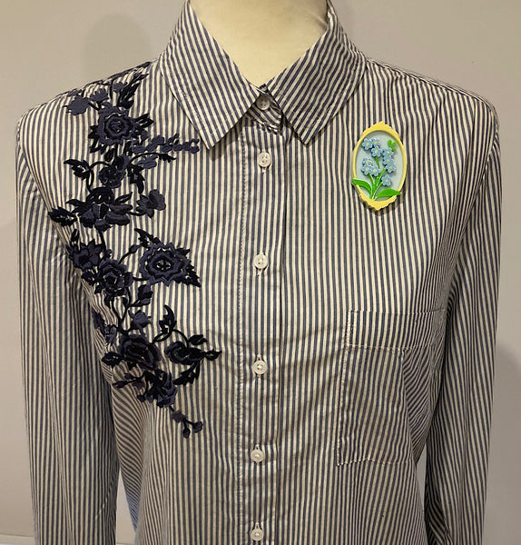 Forget-Me-Not Brooch