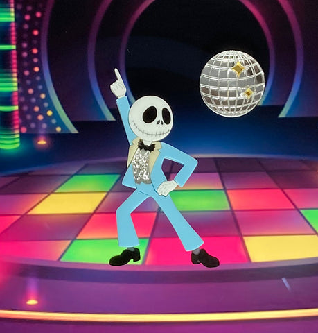 Disco Jack Brooch Set