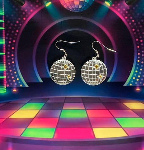 Disco Ball Earrings
