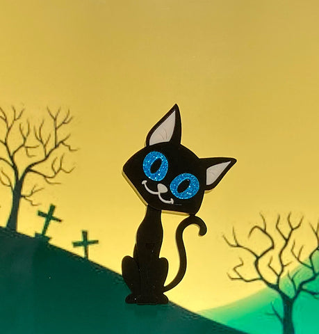 The Cat (Standard Size) Brooch