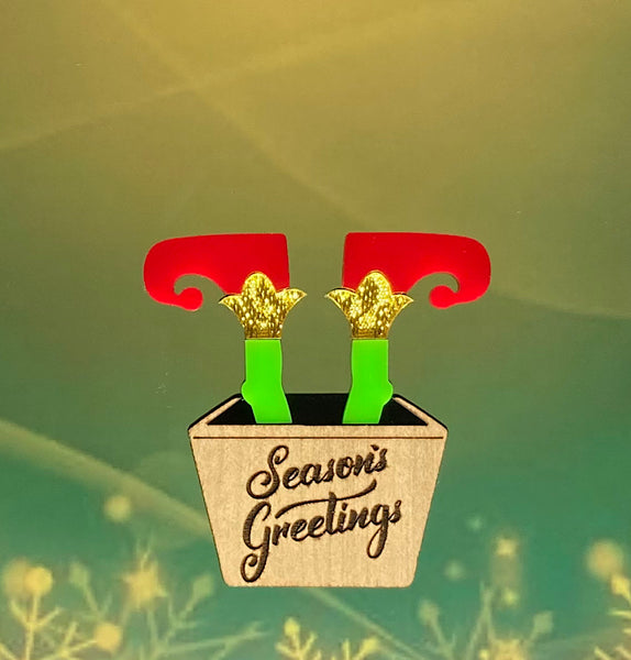 Season’s Greetings Brooch