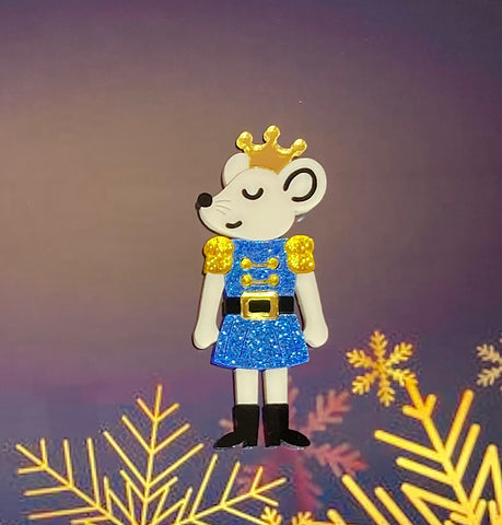 Mouse King Brooch
