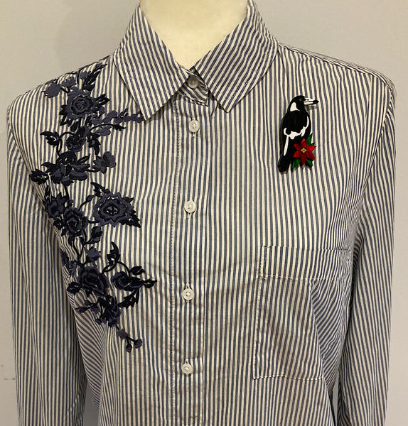 Christmas Maggie Brooch