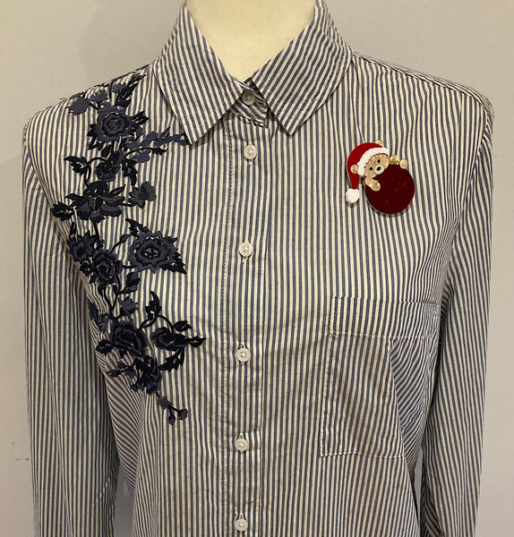 Bear-y Christmas Brooch