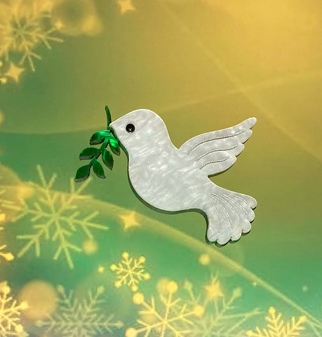 Dove Brooch V2
