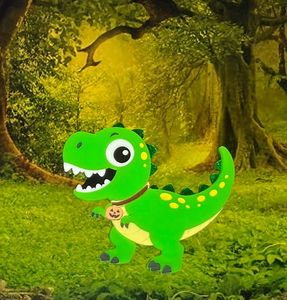 Dave the Dinosaur Brooch