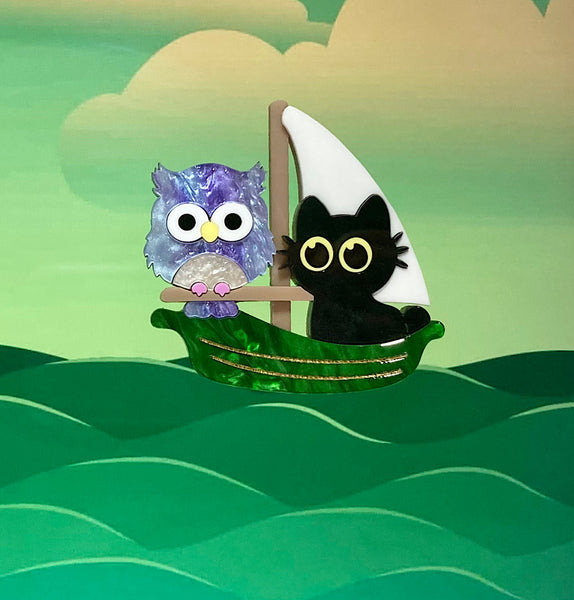 Peeper & The Owl Brooch