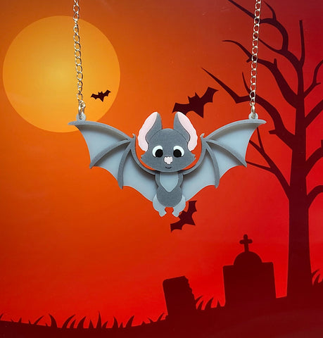 Benjamin the Bat Necklace