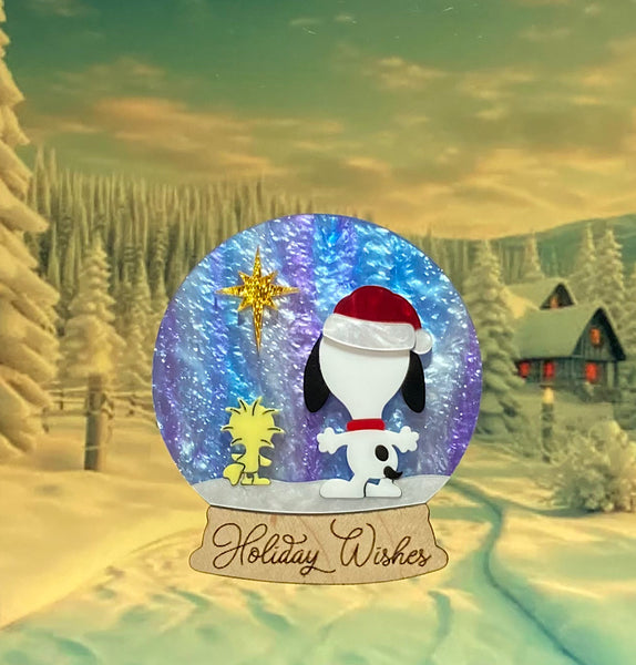 Holiday Wishes Brooch