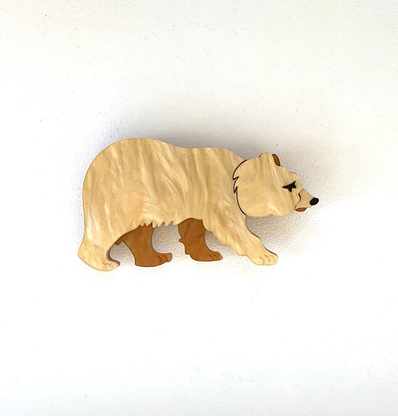Ben the Bear Brooch