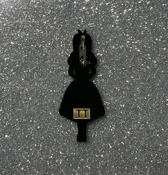 Spooky Alice Brooch