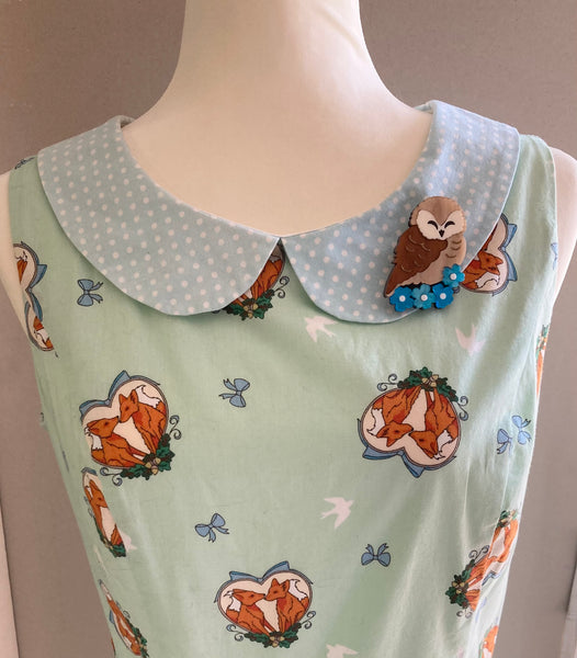 Orion the Owl Brooch
