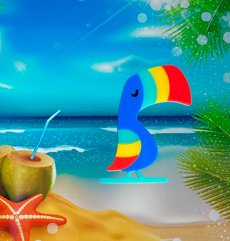 Tammy Toucan Brooch