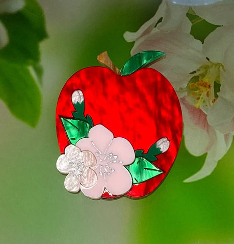 Delicious Apple Brooch