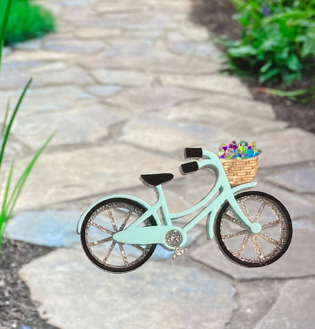 Bicycle Brooch